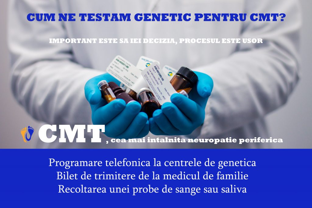 Cum ne testăm genetic pentru CMT