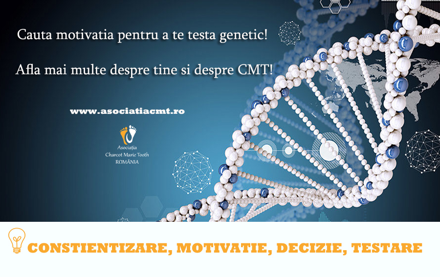 Motivația testării genetice pentru CMT